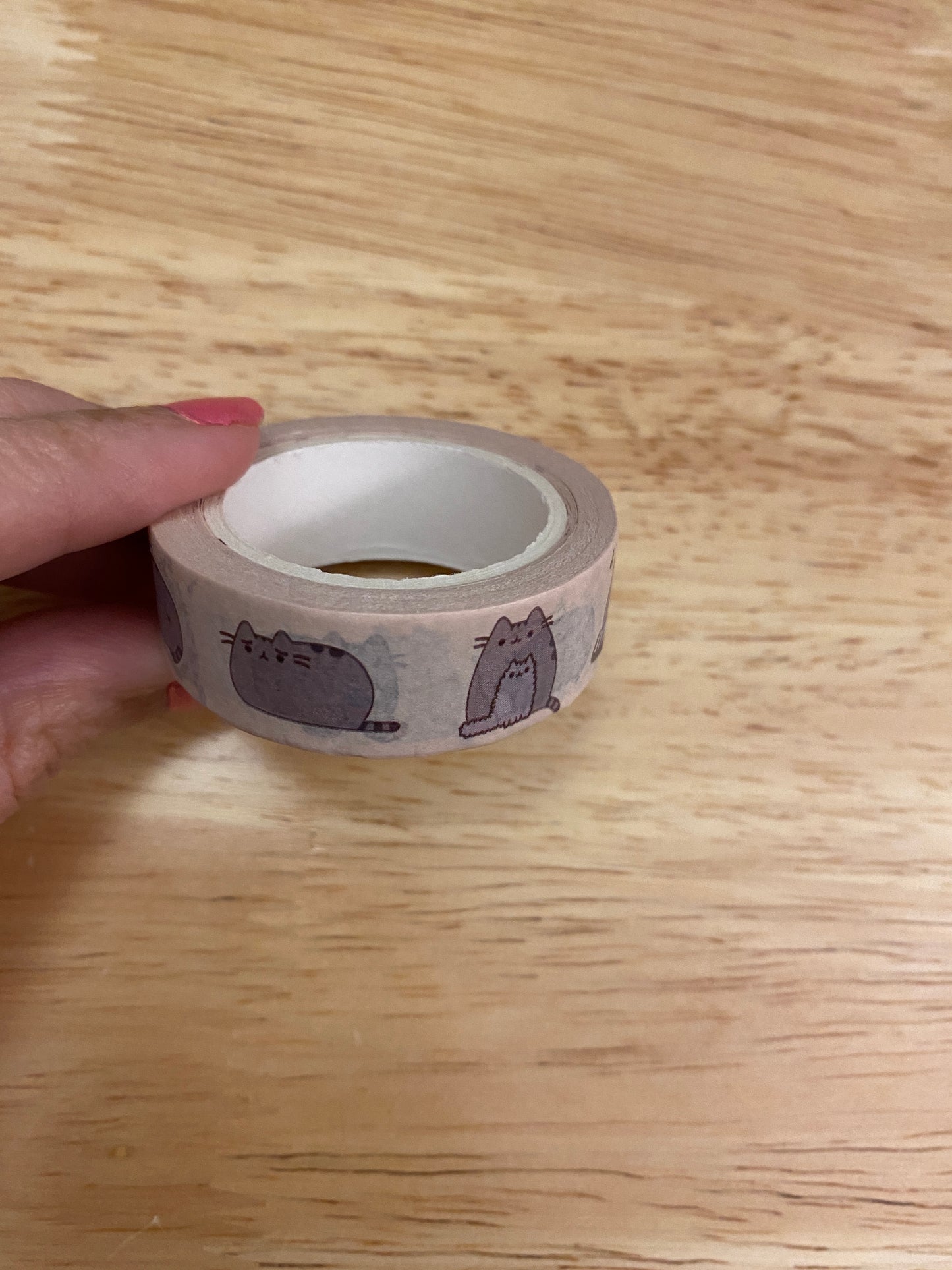 Big Roll of  Fat Plump Cat Washi Tape