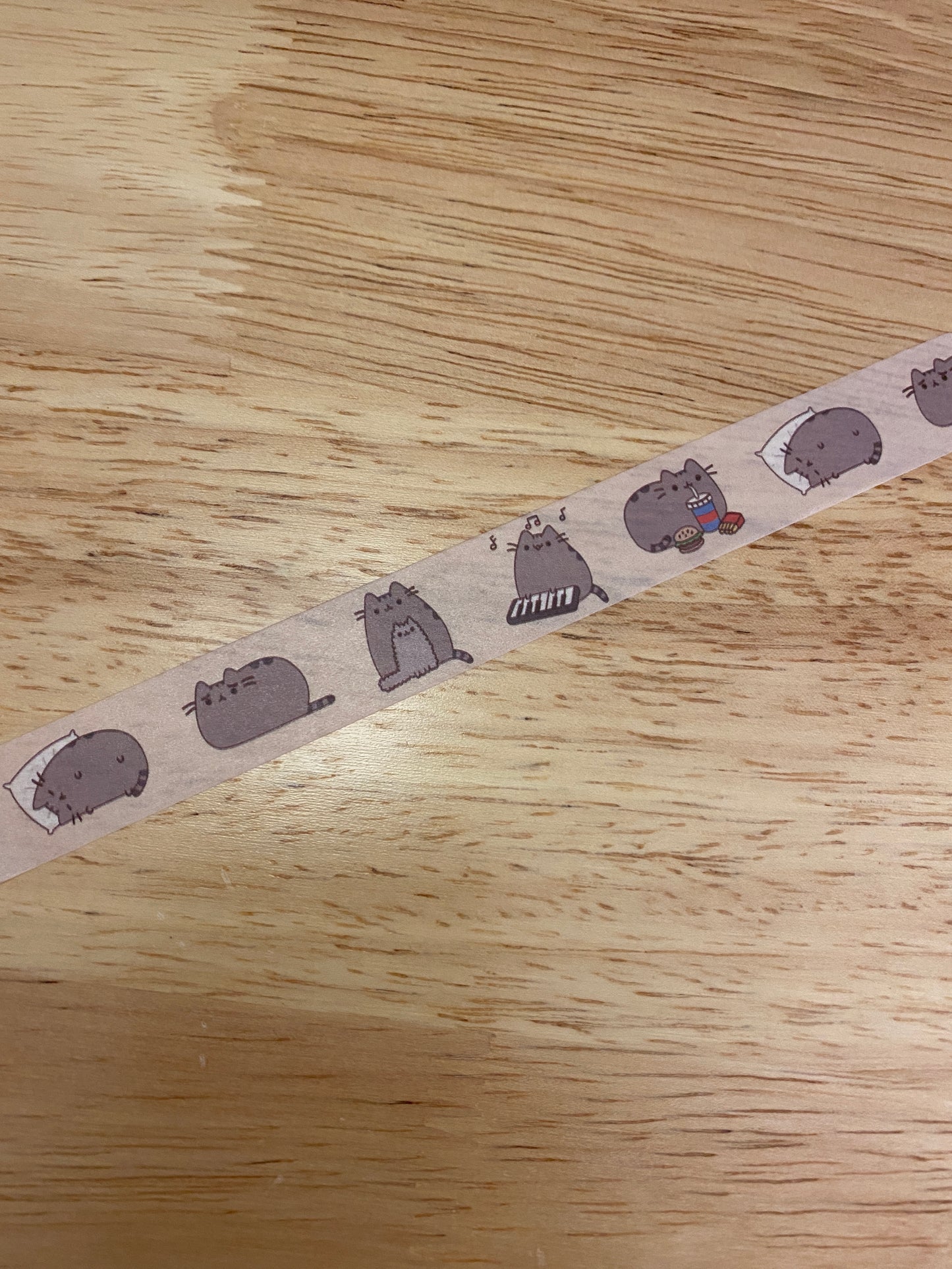 Big Roll of  Fat Plump Cat Washi Tape