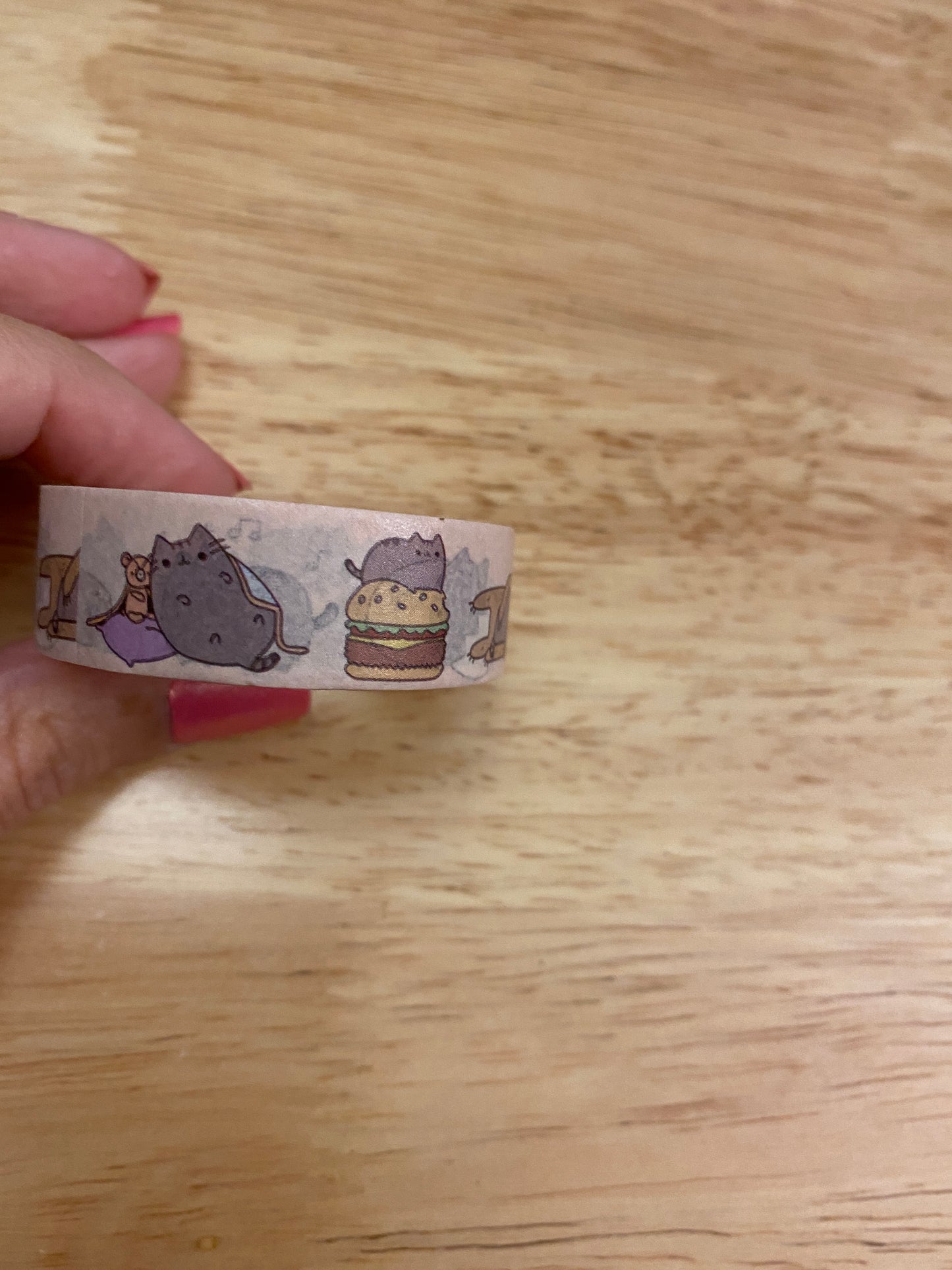 Big Roll of Plump Cat Washi Tape