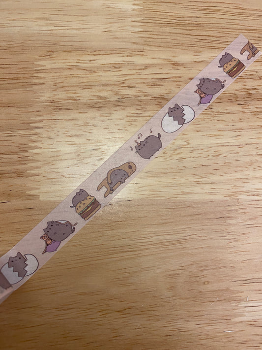 Big Roll of Plump Cat Washi Tape