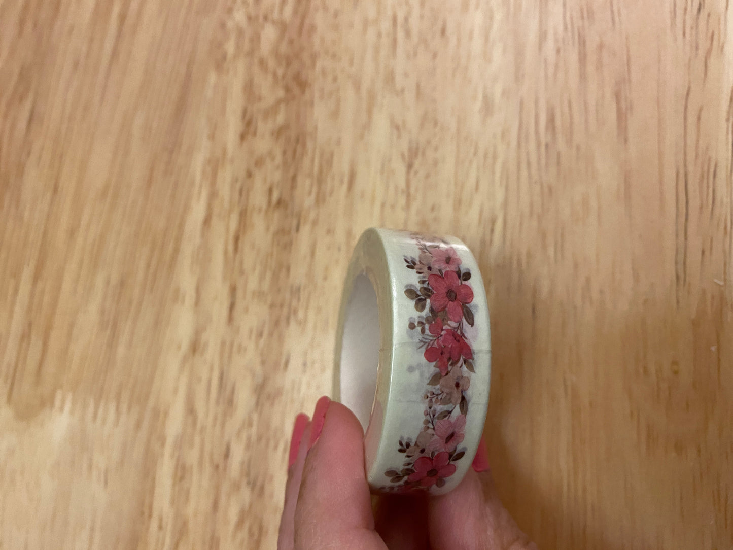 Big Roll of Flowers Washi Tape