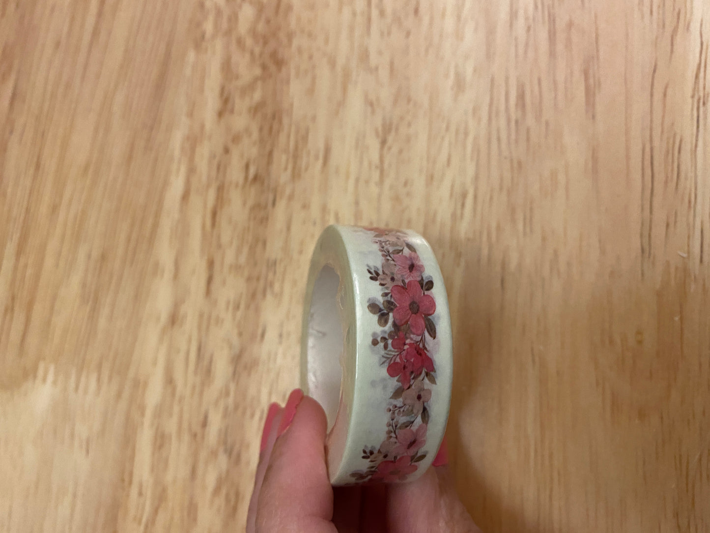 Big Roll of Flowers Washi Tape