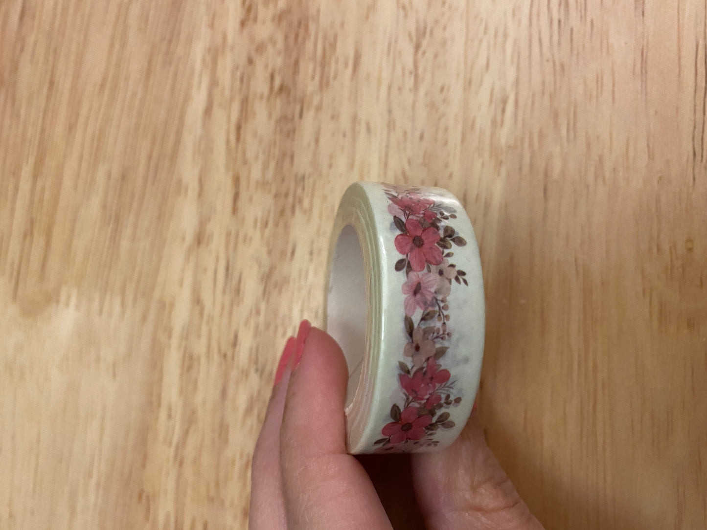 Big Roll of Flowers Washi Tape