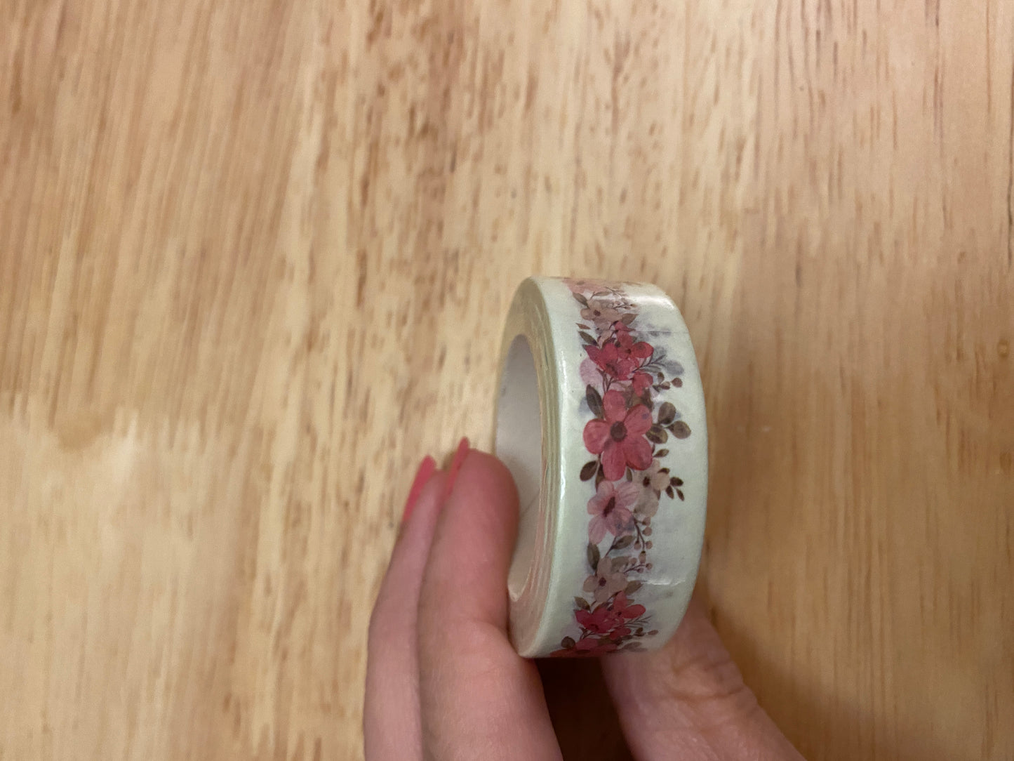 Big Roll of Flowers Washi Tape