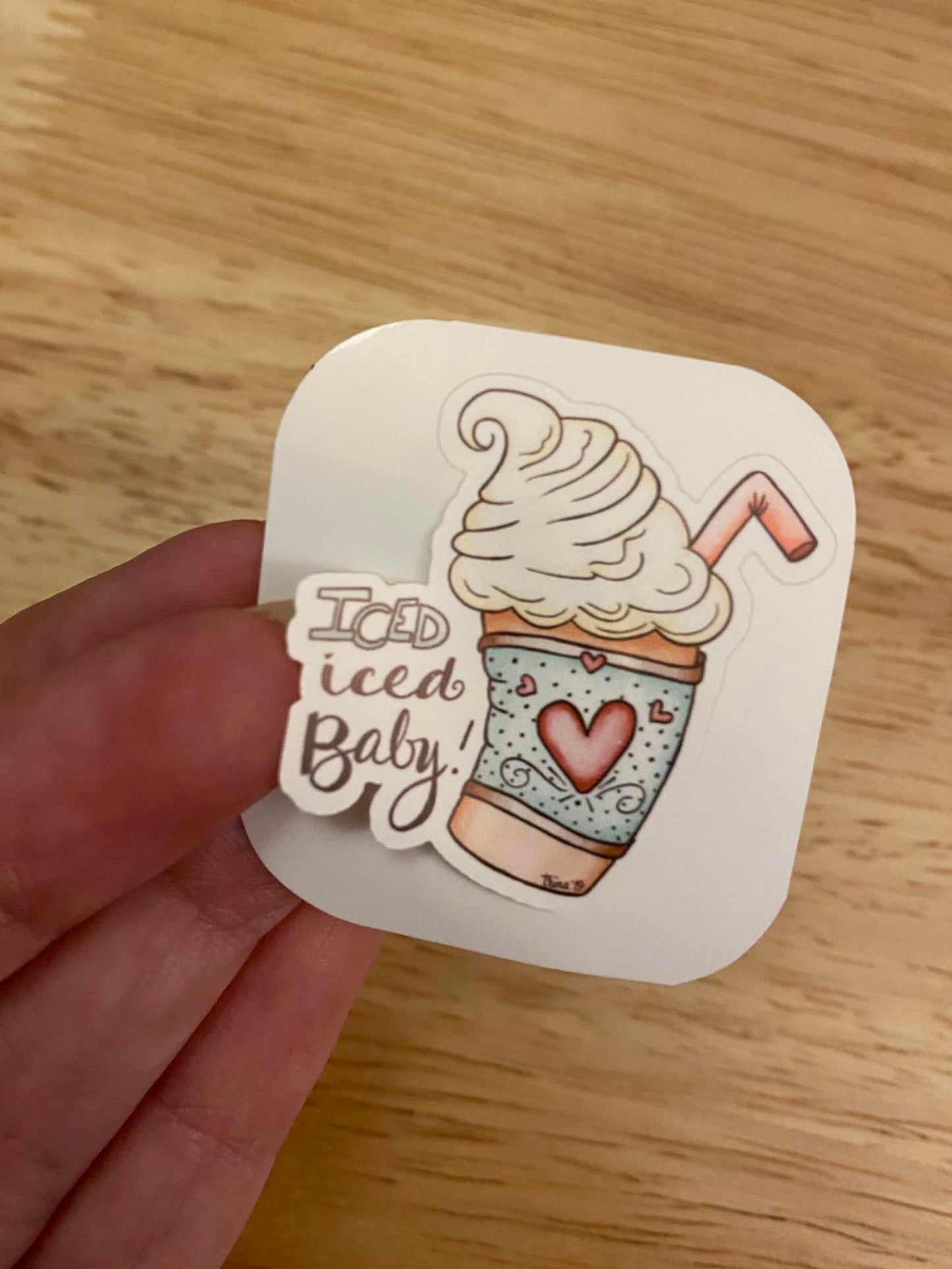 ICED ICED Baby Coffee Sticker