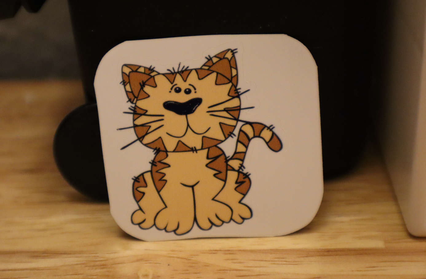 Brown Tabby Cat STICKER