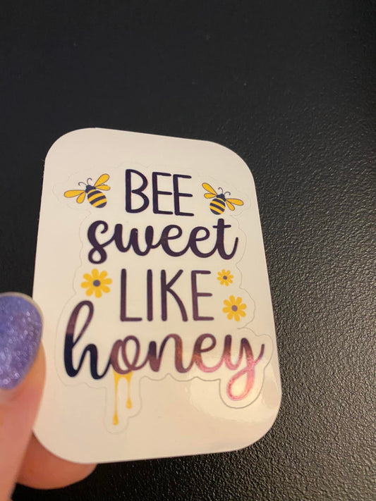 Bee Sweet Like Honey Sticker