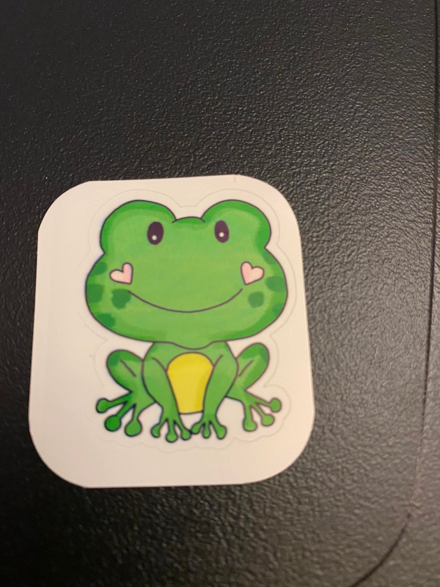 Cute Green Frog Sticker