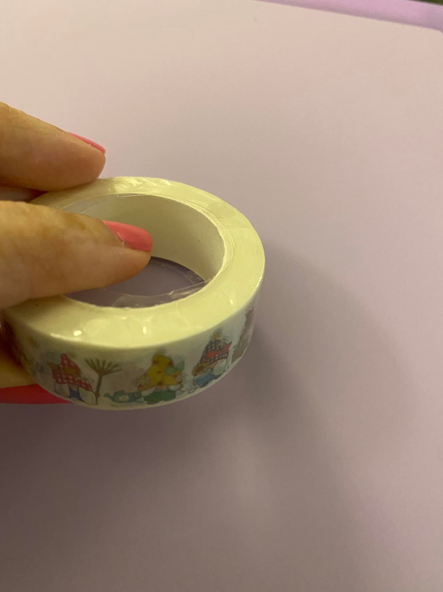 Big Roll of Garden Gnomes with Sunflowers Washi Tapes