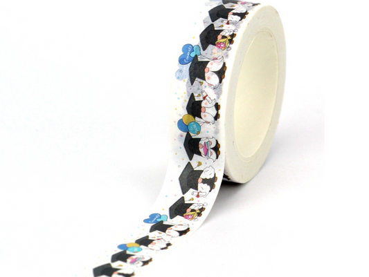 Big Roll of Graduation Gnomes Washi Tapes