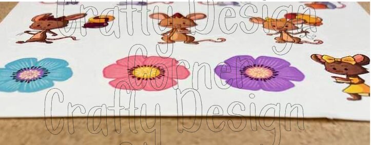 Cute 1" Mousie Planner Sticker Sheet, Mouse Sticker Sheet, Mice Sticker Sheet