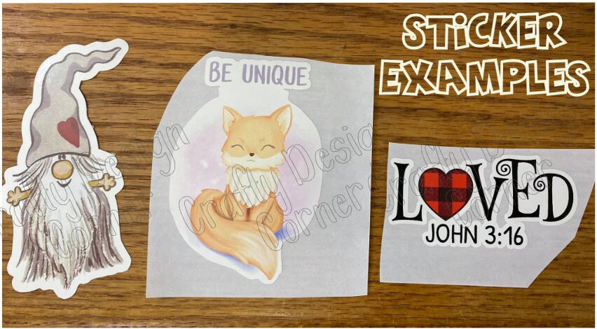 1" Pink Wedding STICKER SHEET