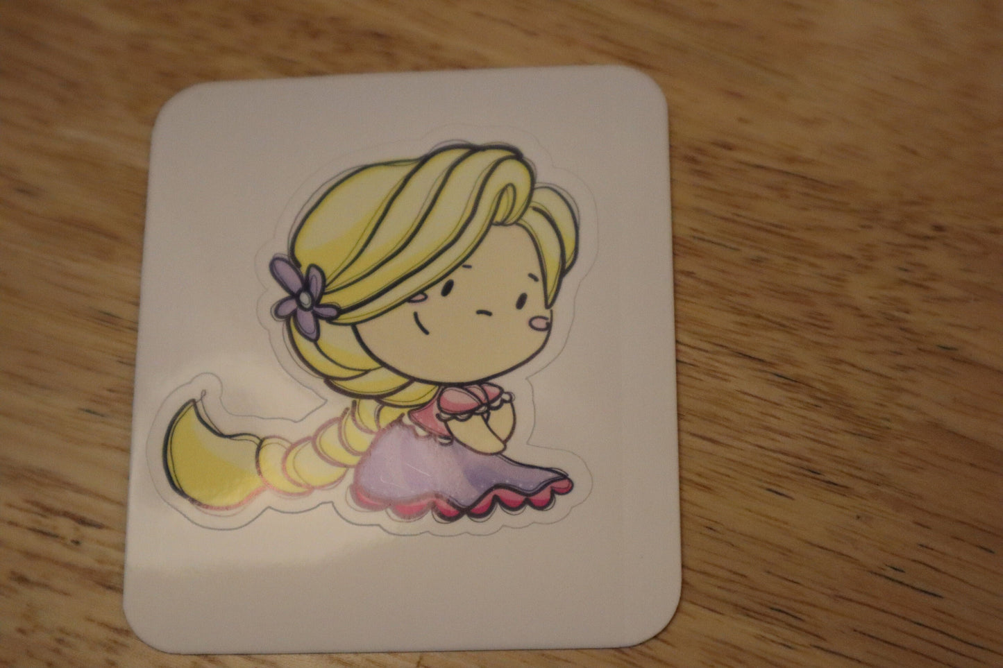Blonde Girl STICKER