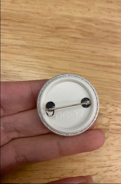 2.25" Button Pins & 1.25" Button EDS Awareness options