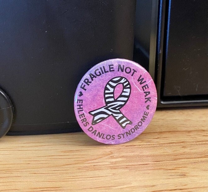 2.25" Button Pins & 1.25" Button EDS Awareness options