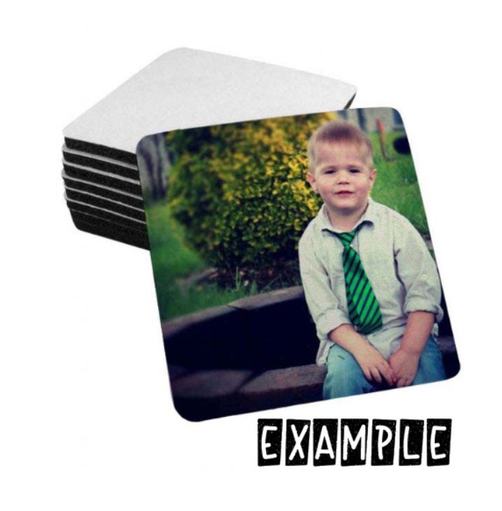 Pick a Design Coaster Round or Square Coaster options, Coffee Coaster, Soft Top Coaster