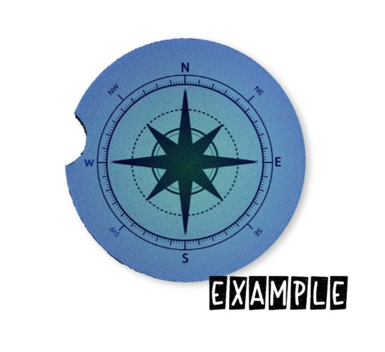 Pick a Design Coaster Round or Square Coaster options, Coffee Coaster, Soft Top Coaster