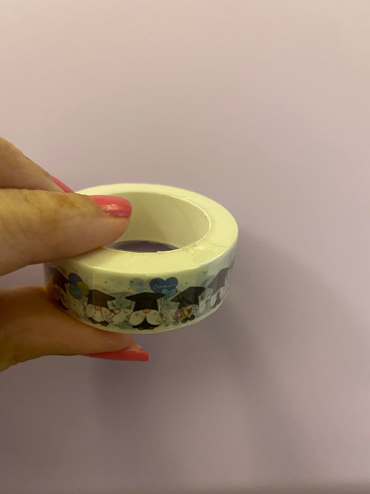 Big Roll of Graduation Gnomes Washi Tapes