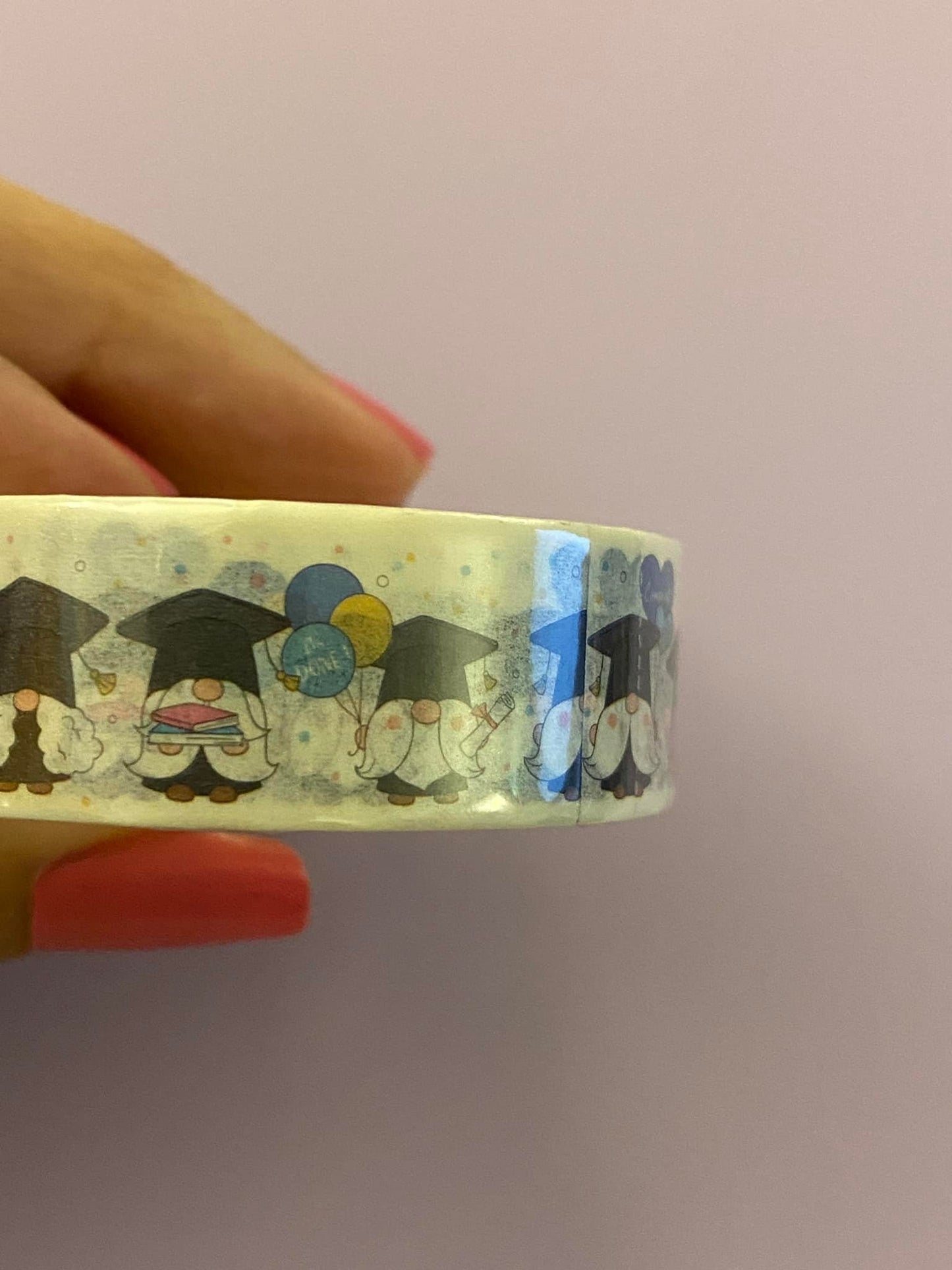 Big Roll of Graduation Gnomes Washi Tapes