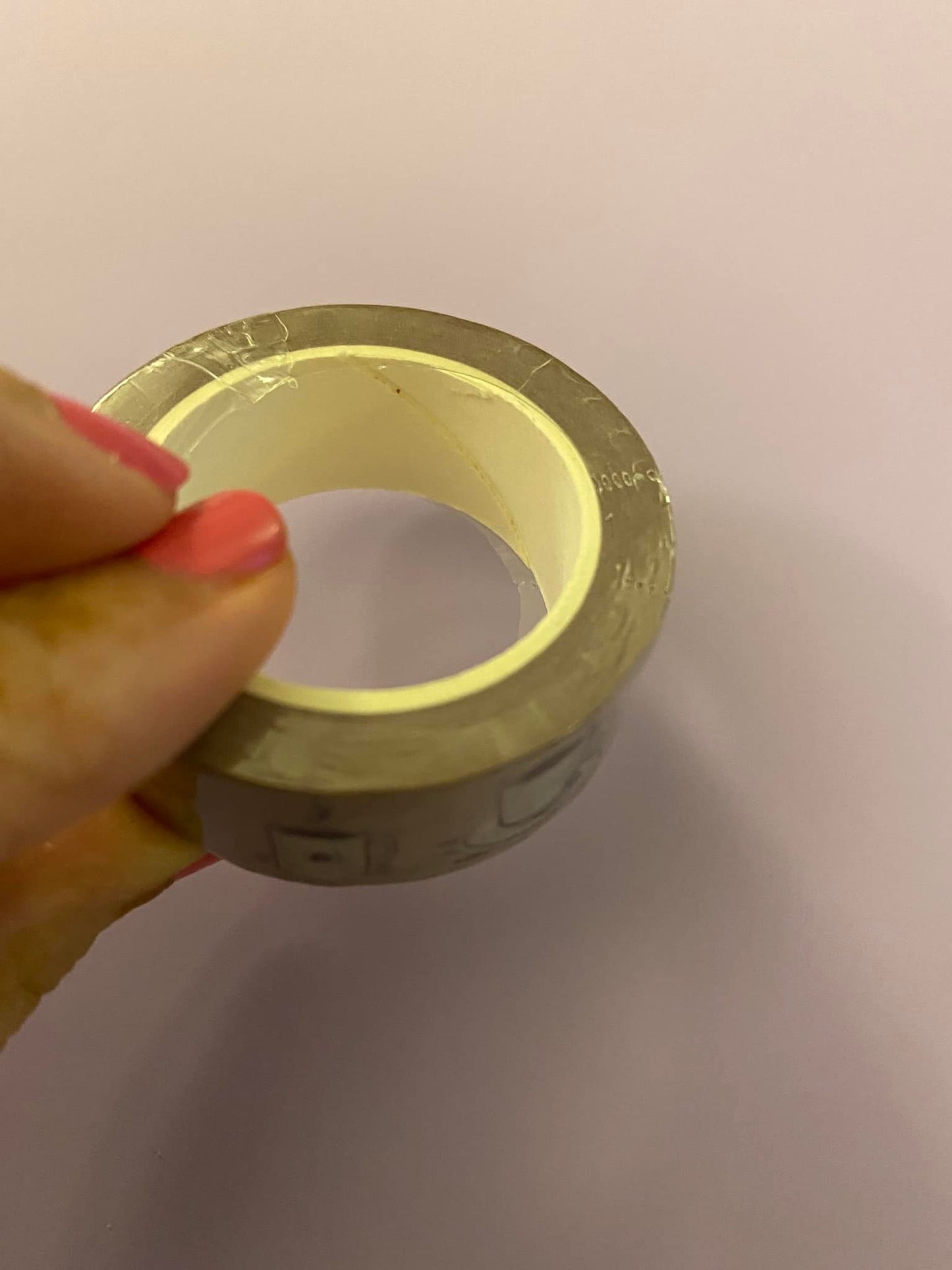 Big Roll of Coffee Cups Washi Tape