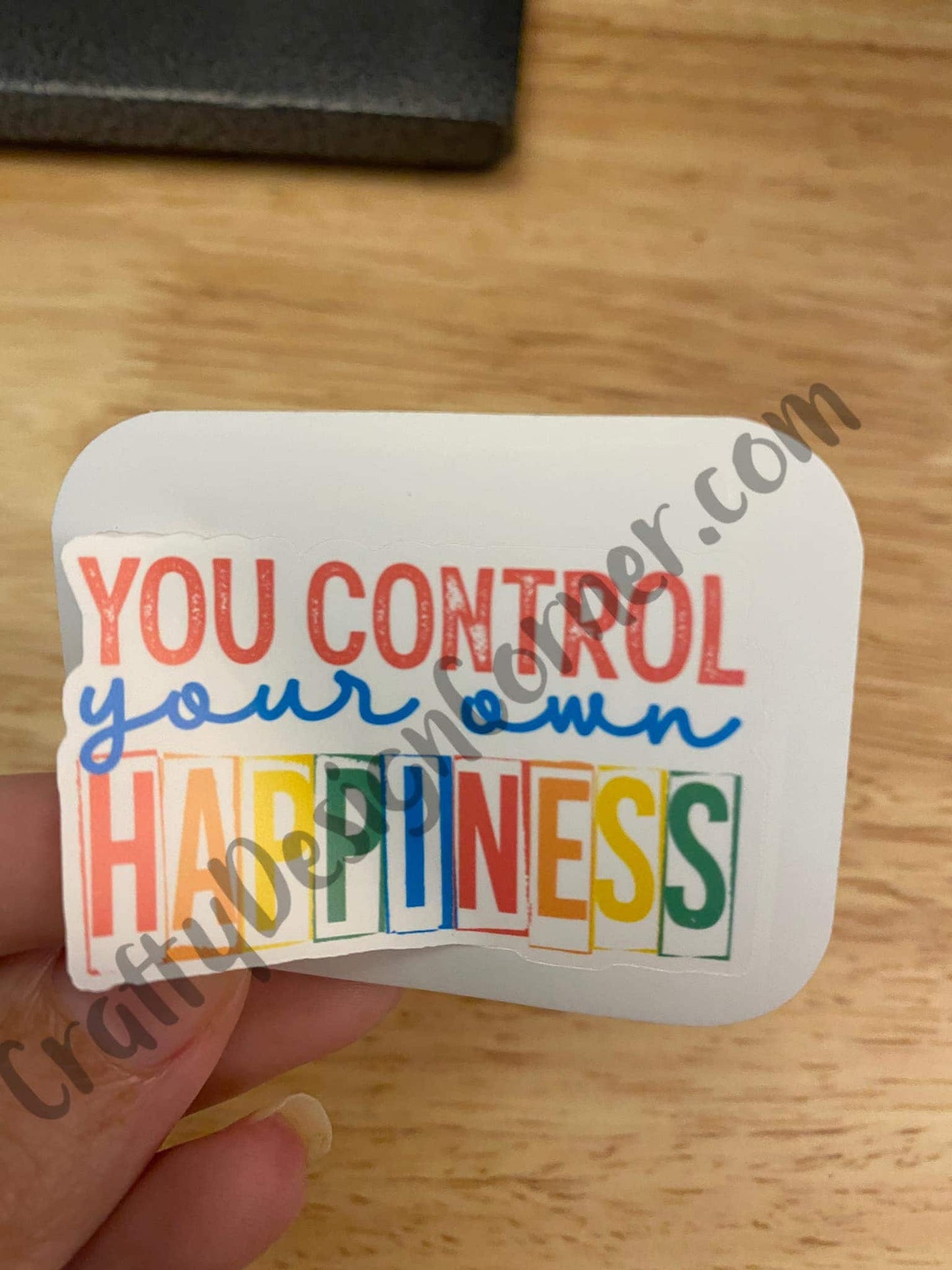 You Control your own Happiness Sticker