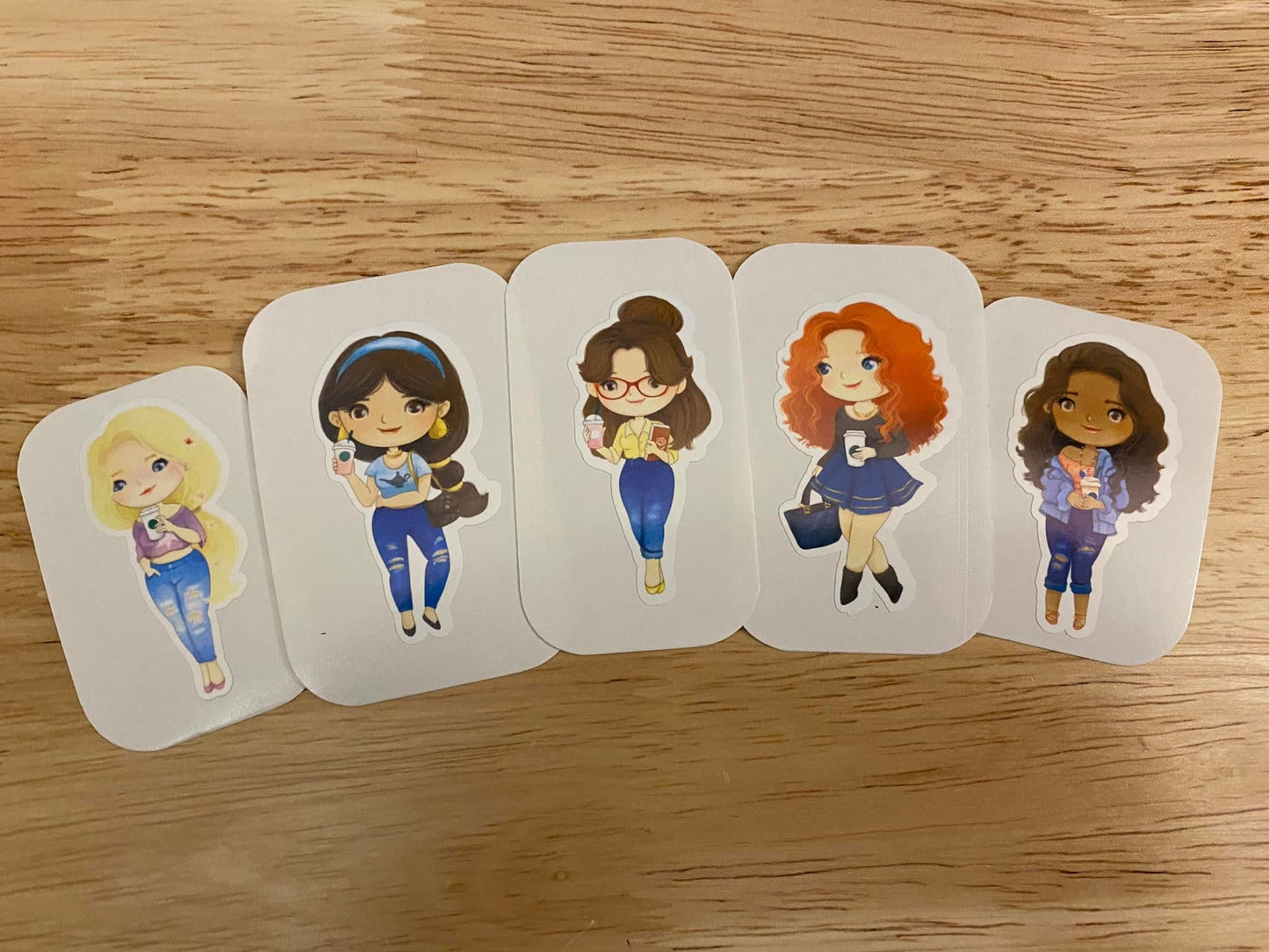 Cute Coffee Girls Sticker Pack