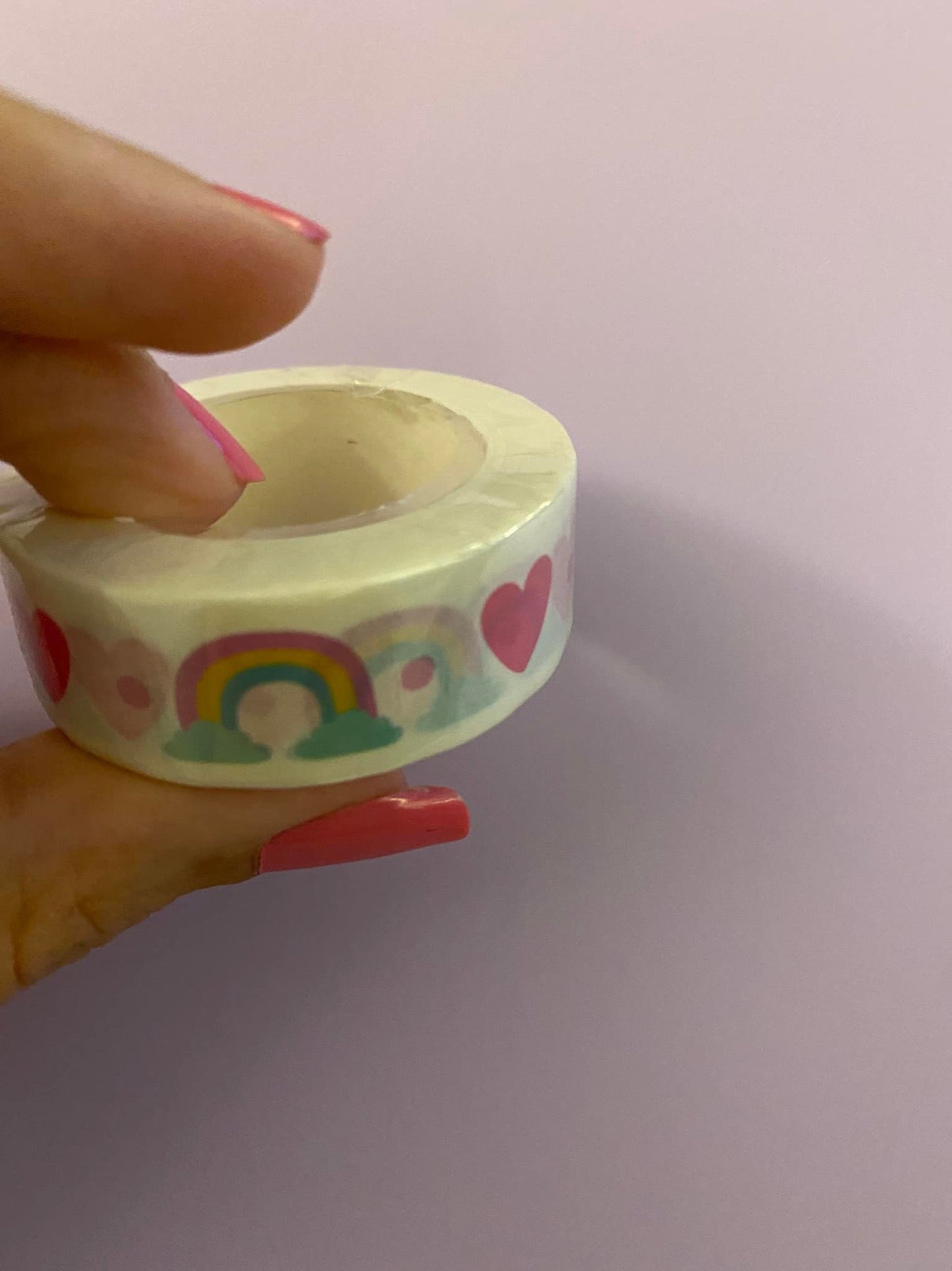 Big Roll of Rainbow Washi Tape