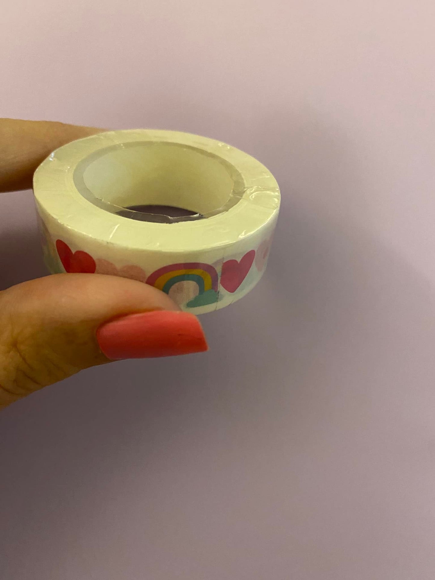 Big Roll of Rainbow Washi Tape
