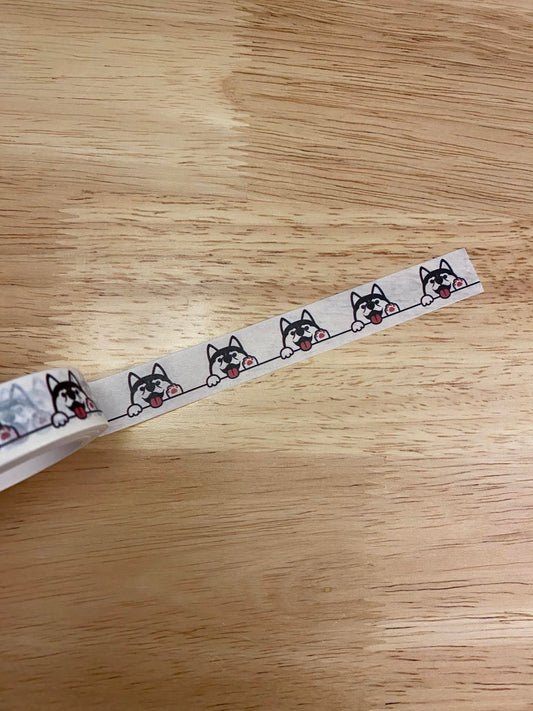 Big Roll of Dog Washi Tape