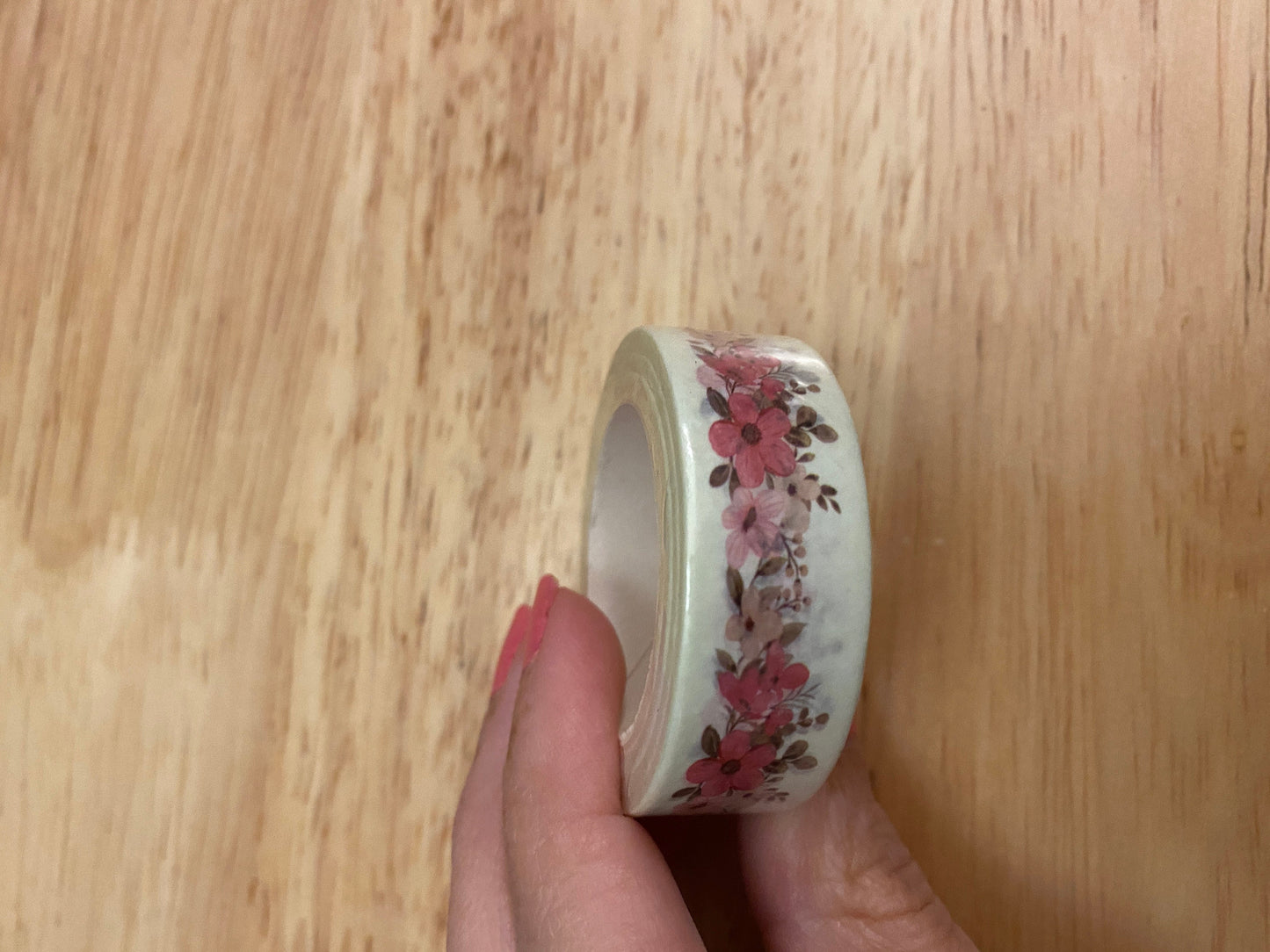 Big Roll of  Floral Arrangement Flowers Washi Tape