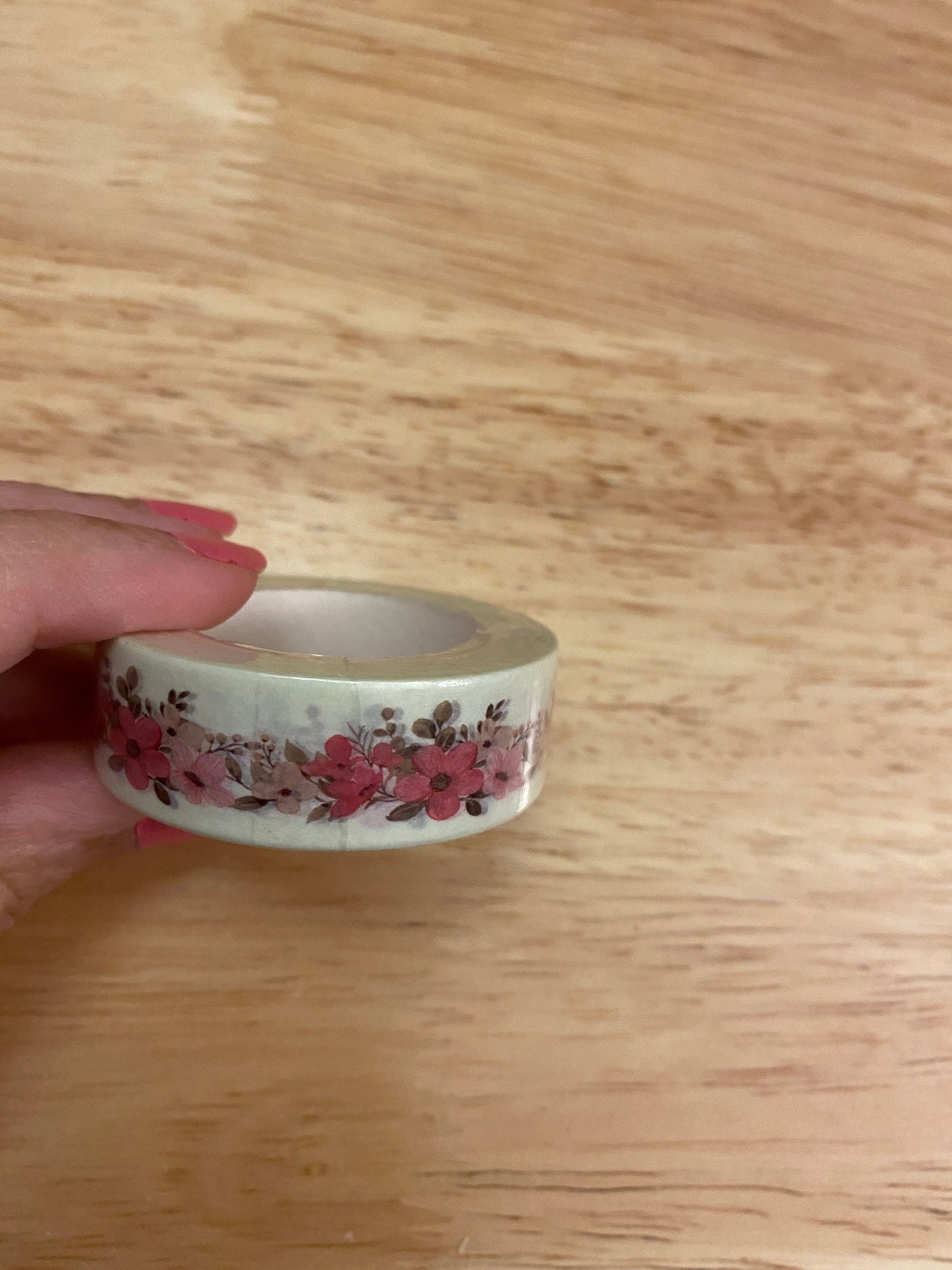 Big Roll of  Floral Arrangement Flowers Washi Tape