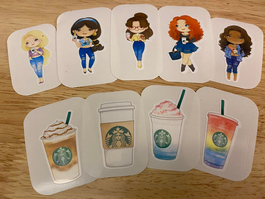 Cute Coffee Sticker Pack