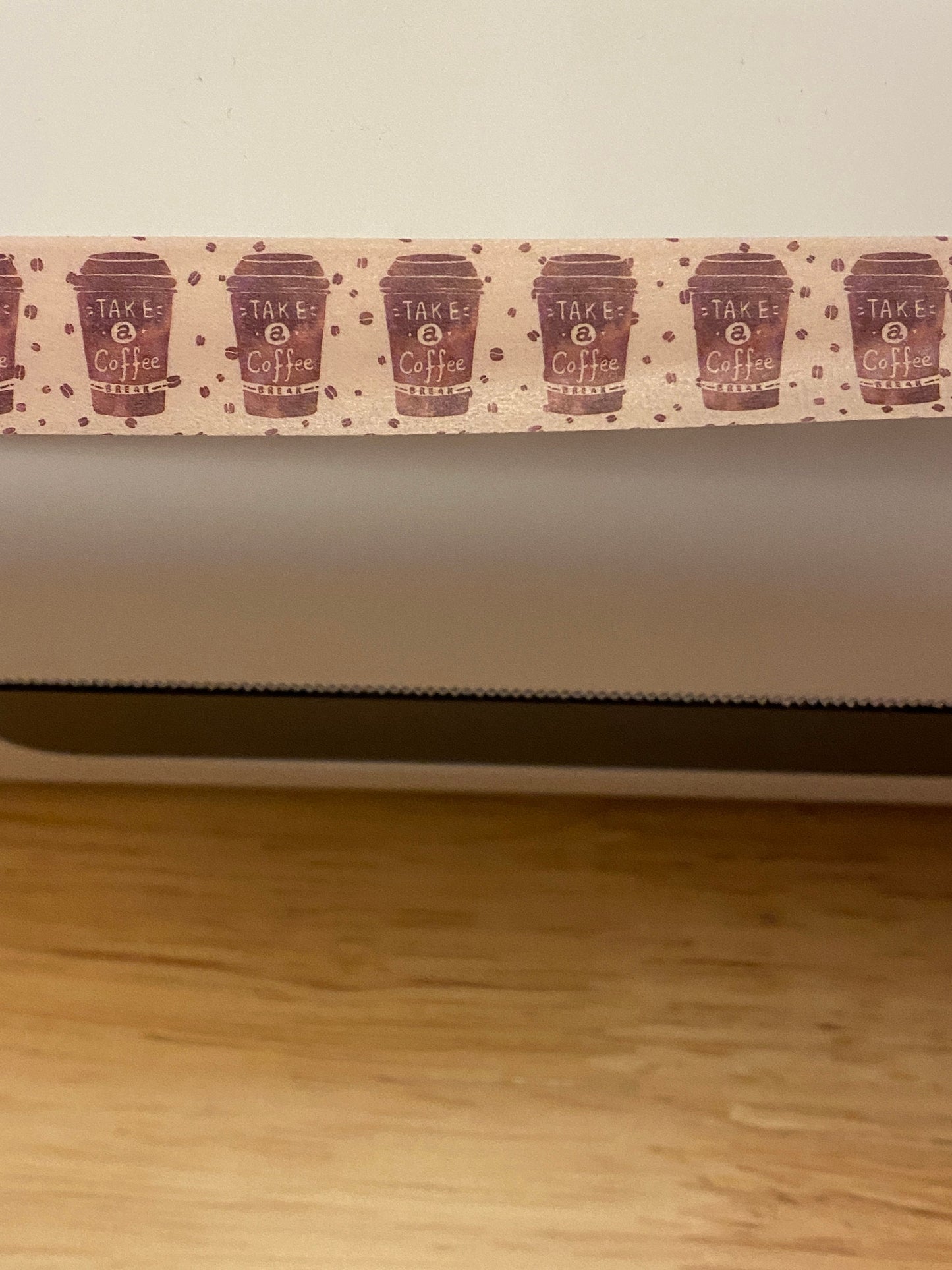 Single Sample of Beige Latte Washi Tape