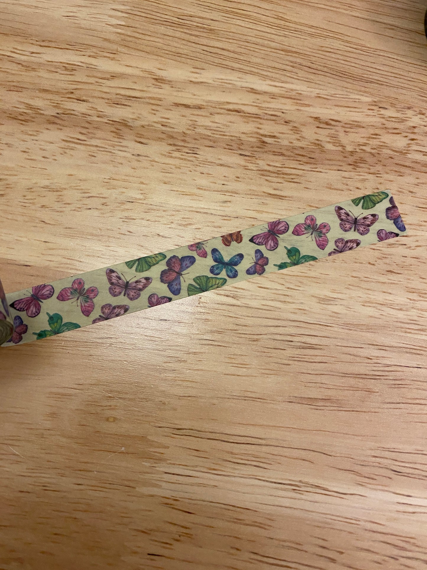 Sample Card of Butterflys Washi Tape