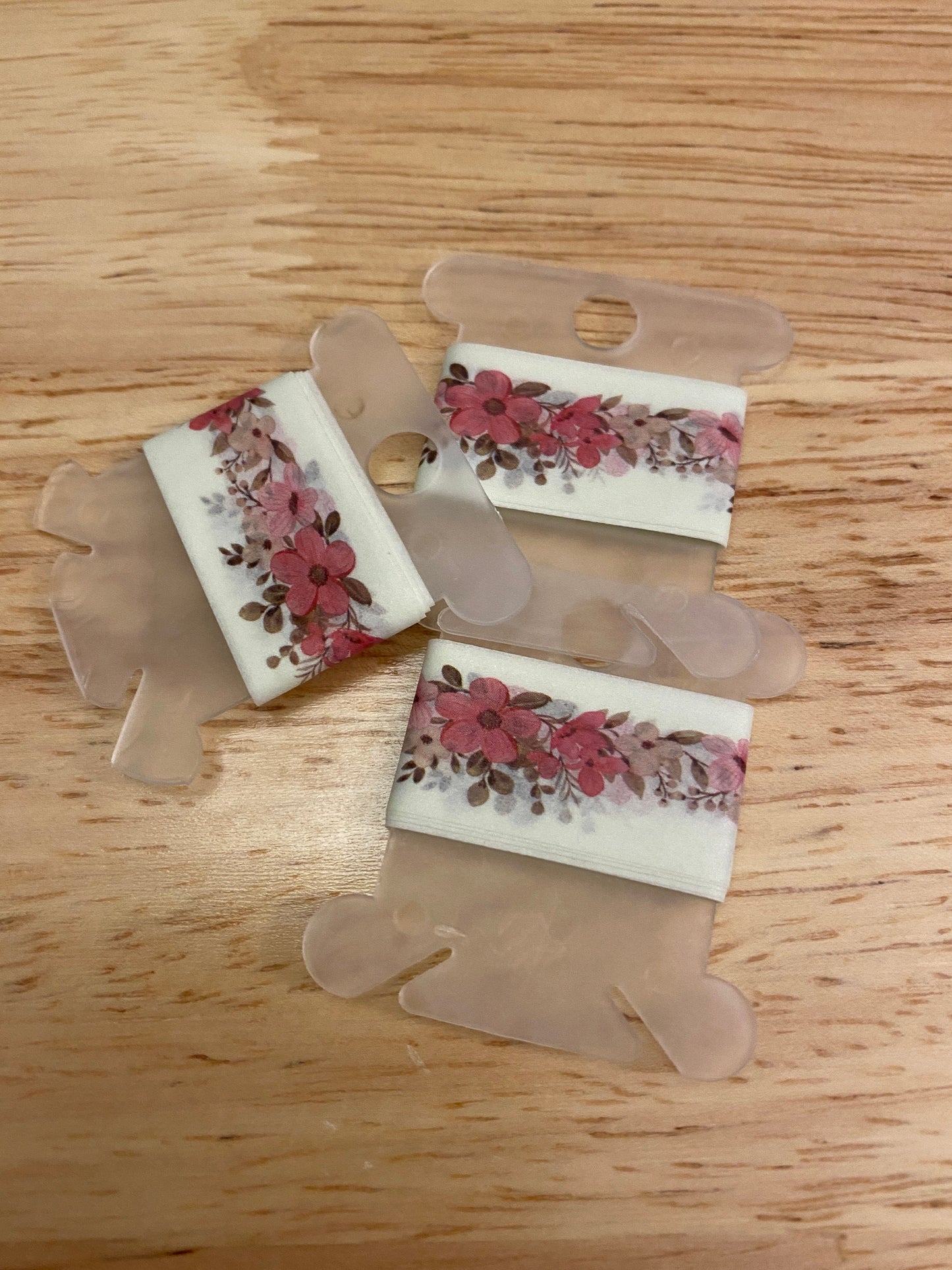 24" Washi Tape Card of Floral Arrangement Flowers Washi Tape