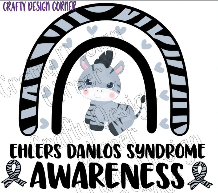 Zebra Eds Awareness PNG/JPEG Digital Download