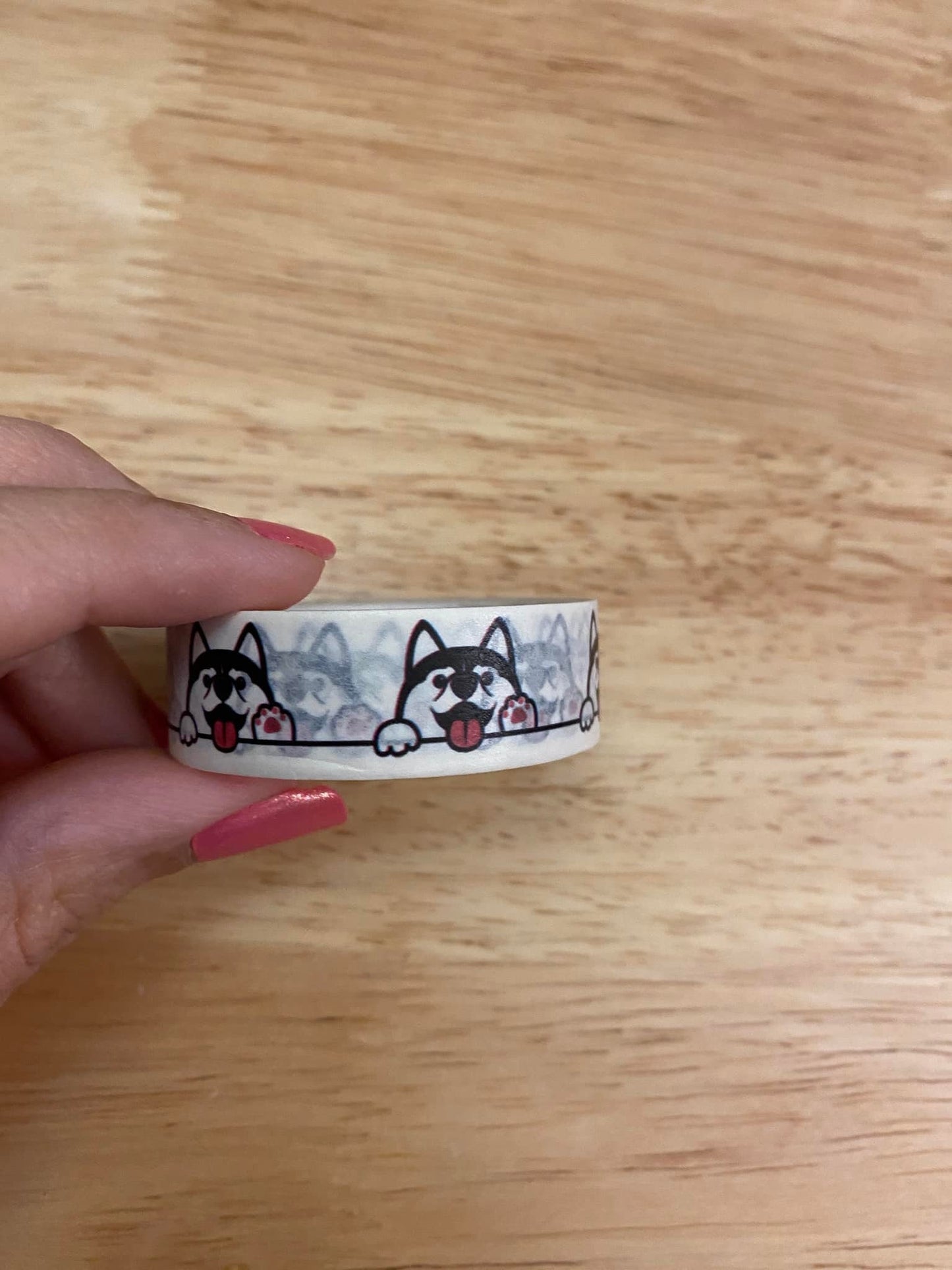 Big Roll of Dog Washi Tape