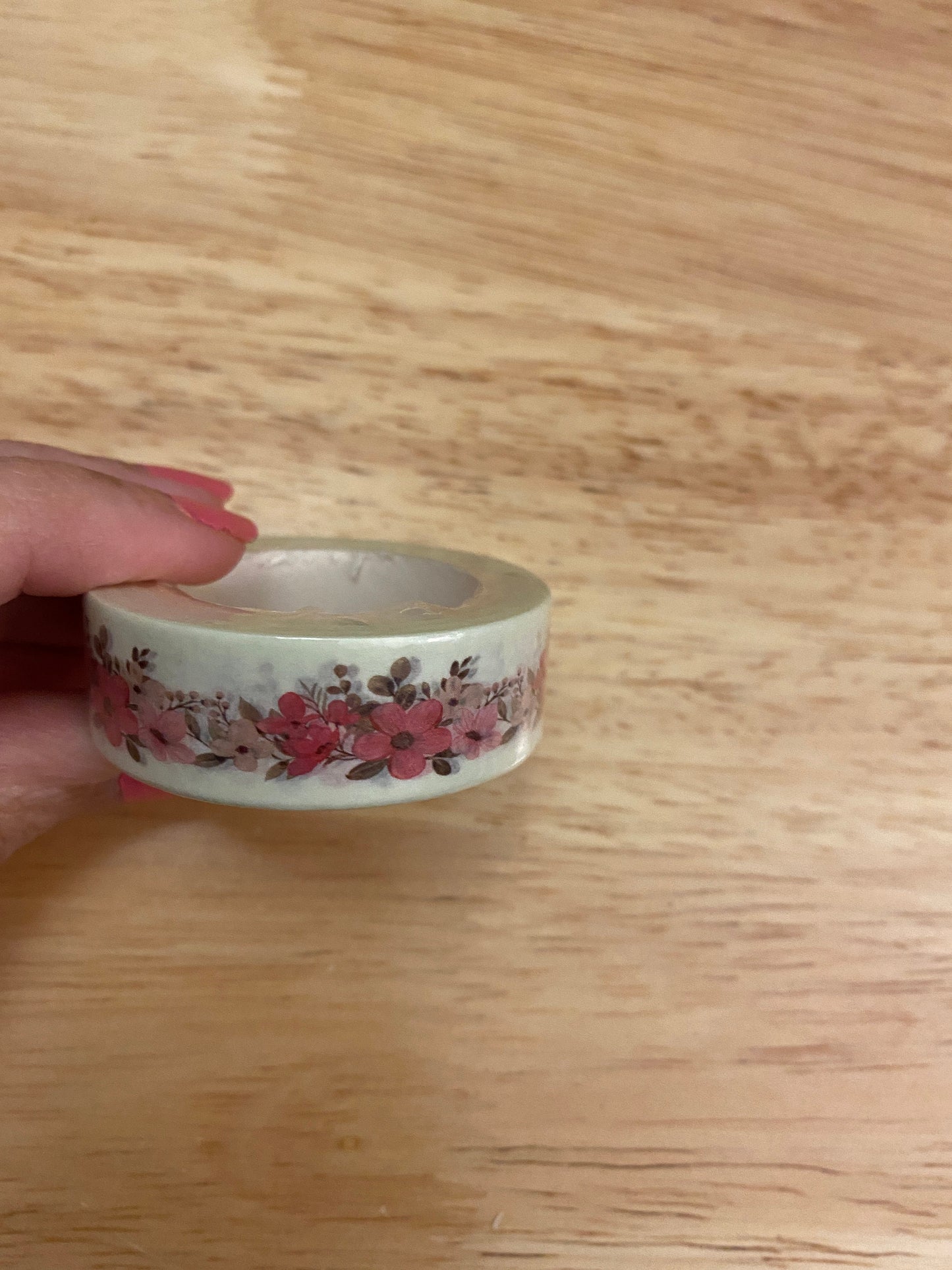 Big Roll of  Floral Arrangement Flowers Washi Tape