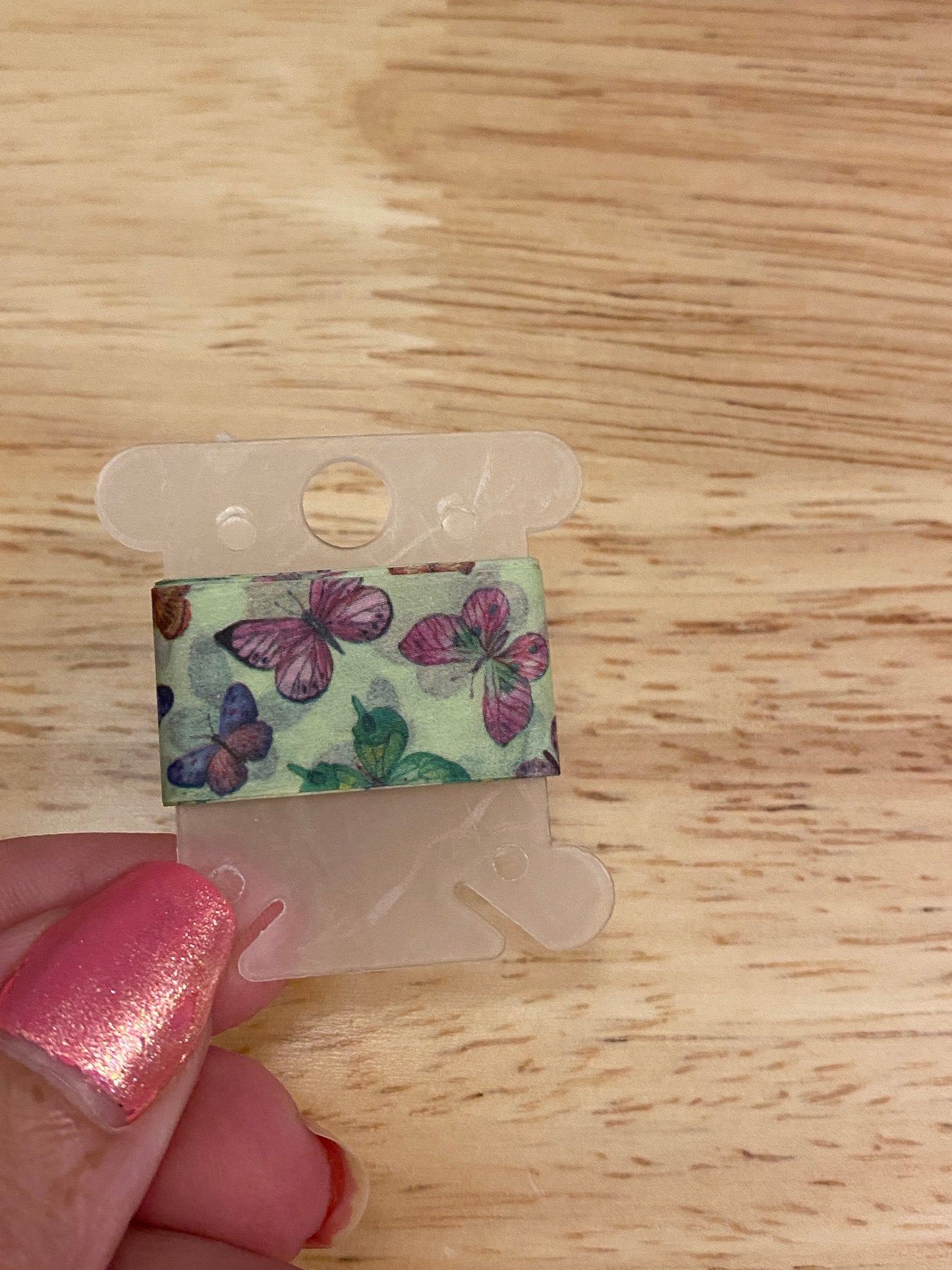 Sample Card of Butterflys Washi Tape