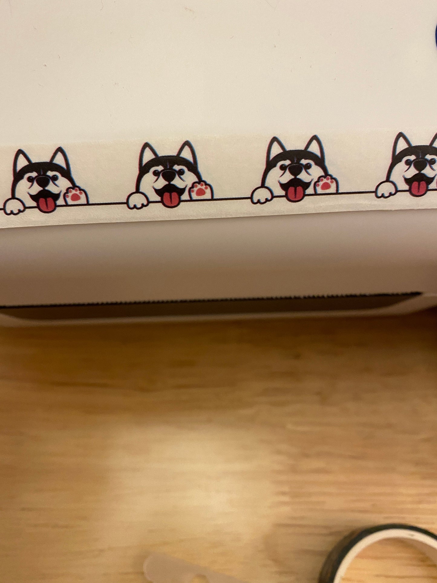 Big Roll of Dog Washi Tape