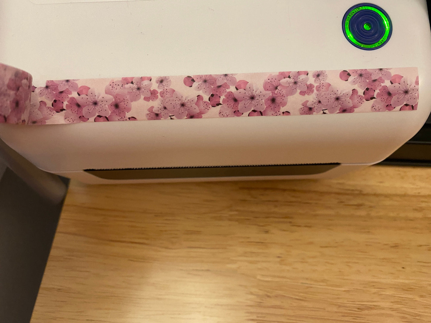 Big Roll of Cherry Blossoms Washi Tape, Sakura Washi Tape roll, Adhesive Masking Tapes, Cherry tree blossoms Washi tape,  Japanesee Flower