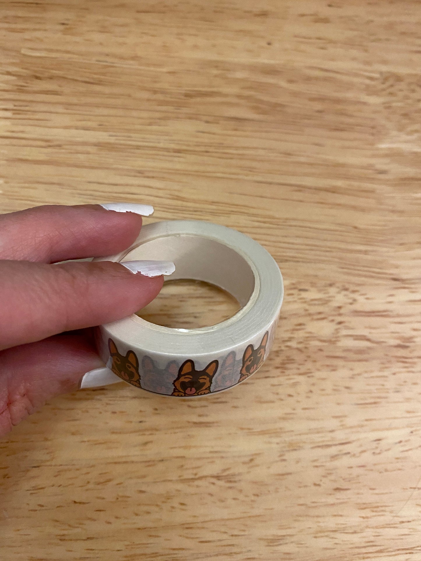 Big Roll of German Shepard Washi Tape