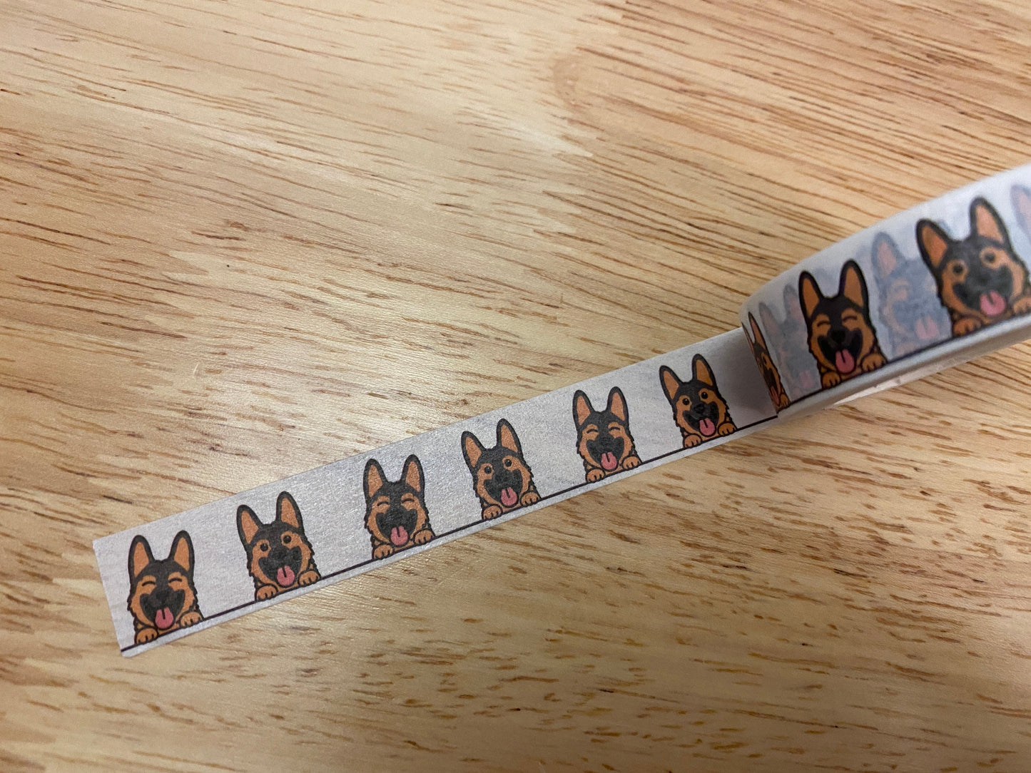 Big Roll of German Shepard Washi Tape