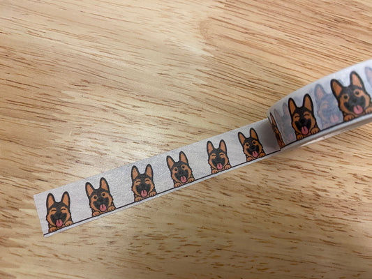 Big Roll of German Shepard Washi Tape