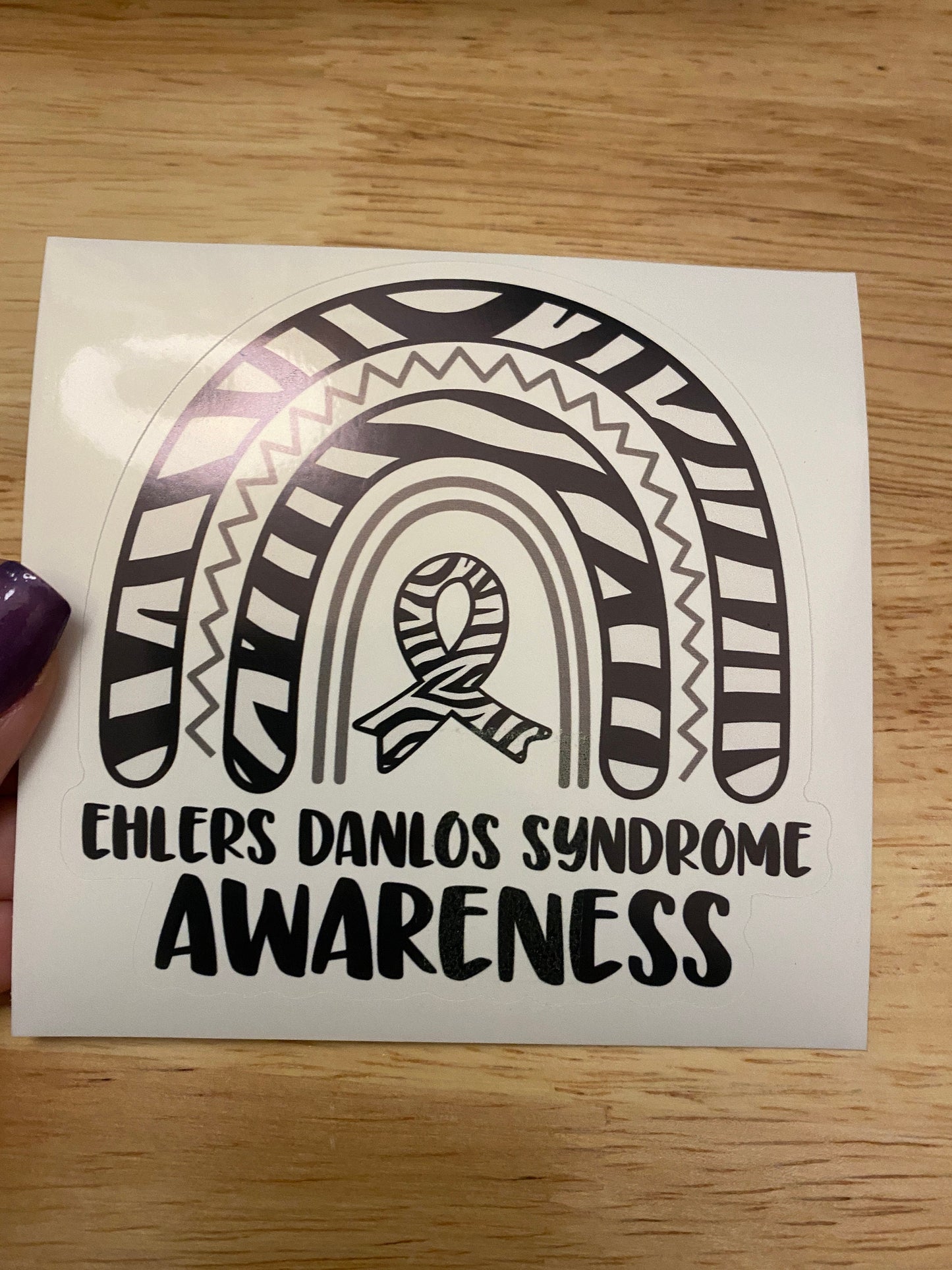Oopsie Ehlers Danlos Syndrome Awareness Sticker