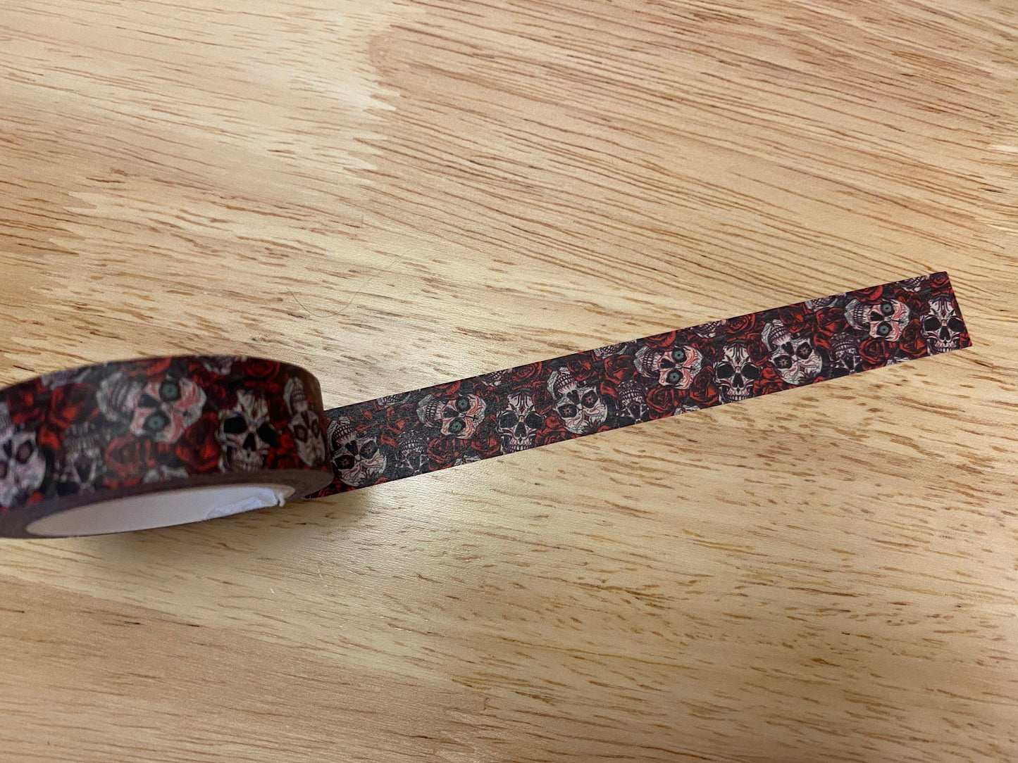 Big Roll of Roses and Skulls Tape
