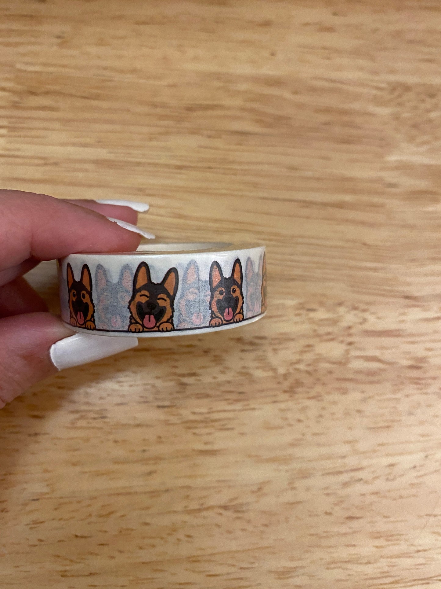 Big Roll of German Shepard Washi Tape
