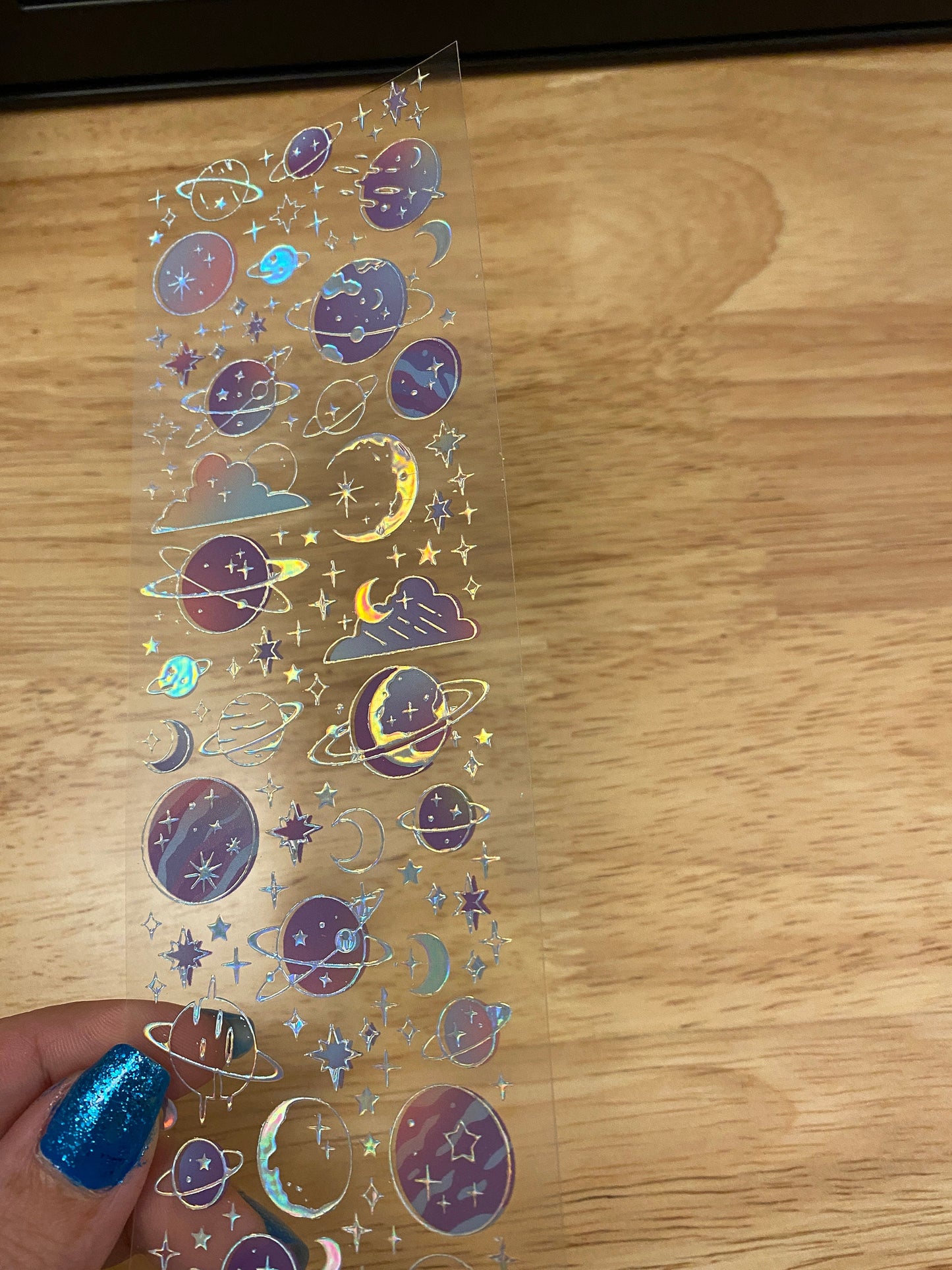 PET Washi Tape Moon
