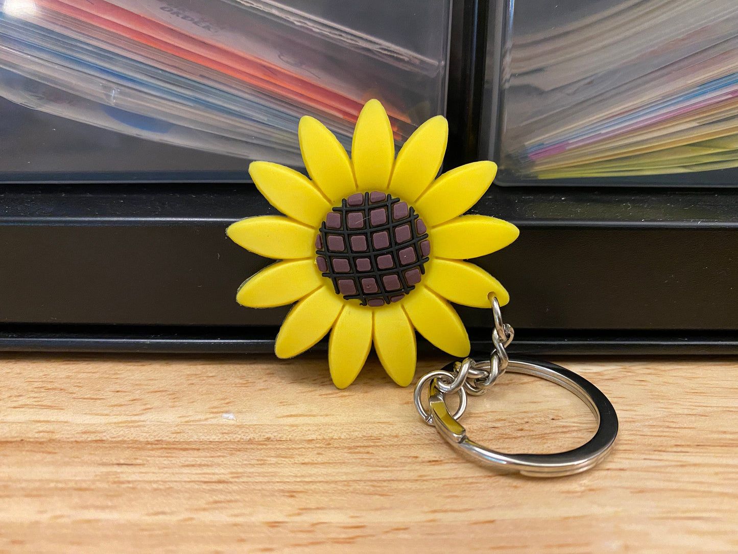 Sunflowers Key Chain