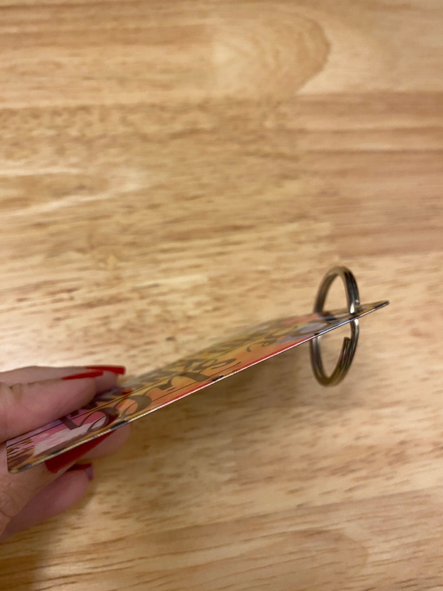 Just a Girl who Loves Fall Key Chain Double Sided